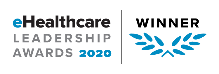 eHealthcare Leadership Awards 2020 winner logo