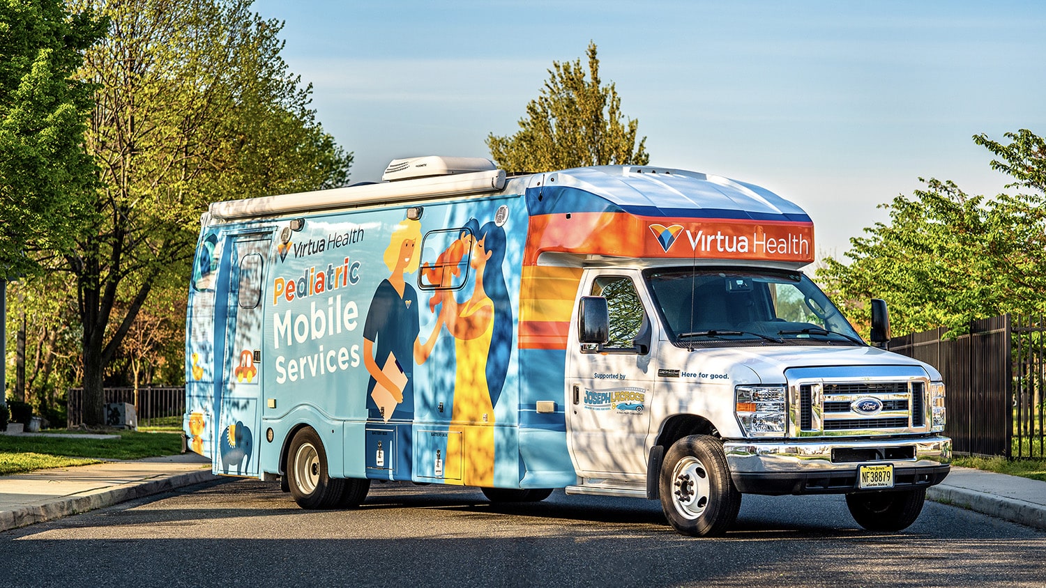 Pediatric Mobile Services Program truck parked outdoors