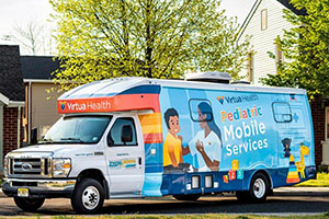 Pediatric Mobile Services truck
