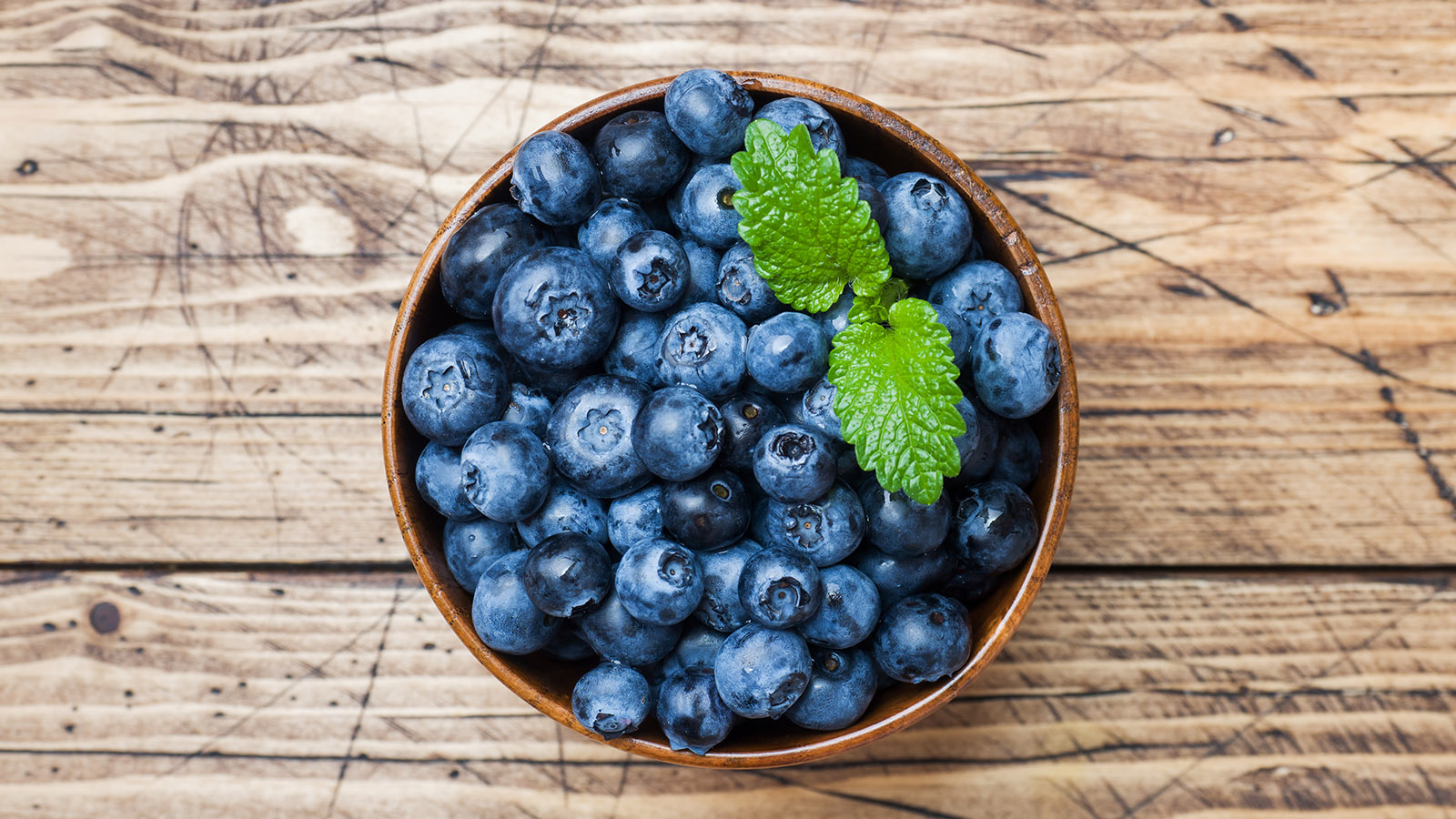 bowl of blueberries on a table