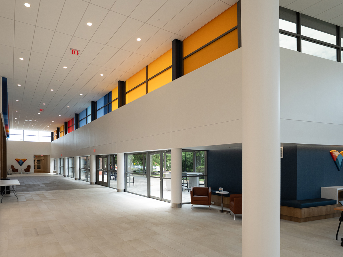 Virtua Health's Barry D. Brown Health Education Center - Lobby 