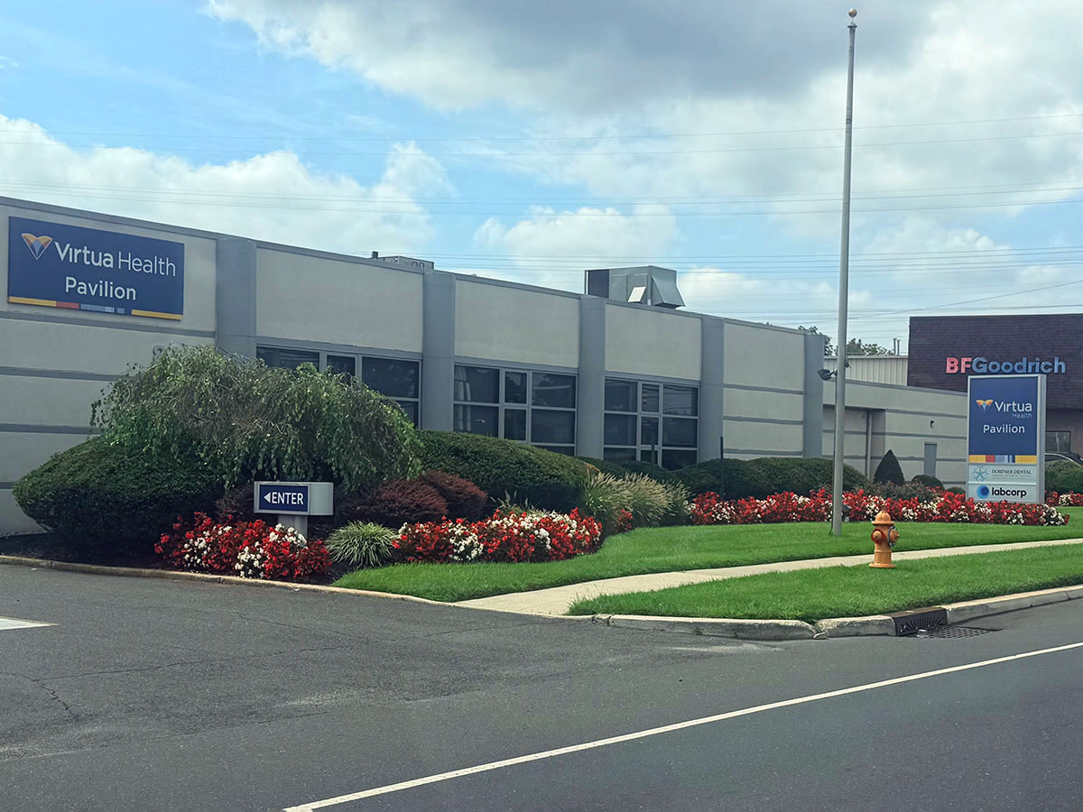 Building exterior, Virtua Health Burlington Pavilion