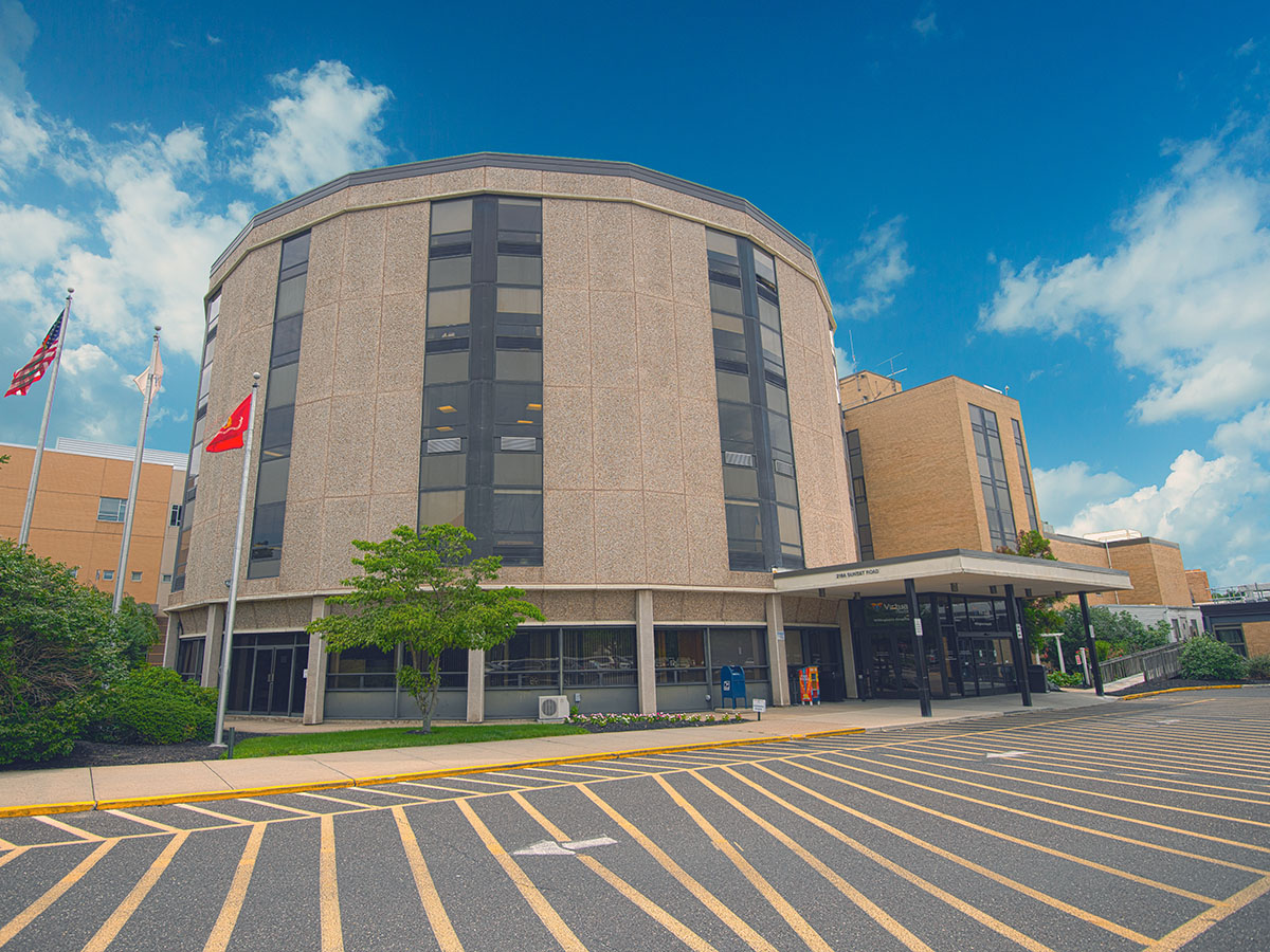 Exterior view of Virtua Willingboro Hospital